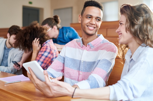 Giornata di lavoro all'università