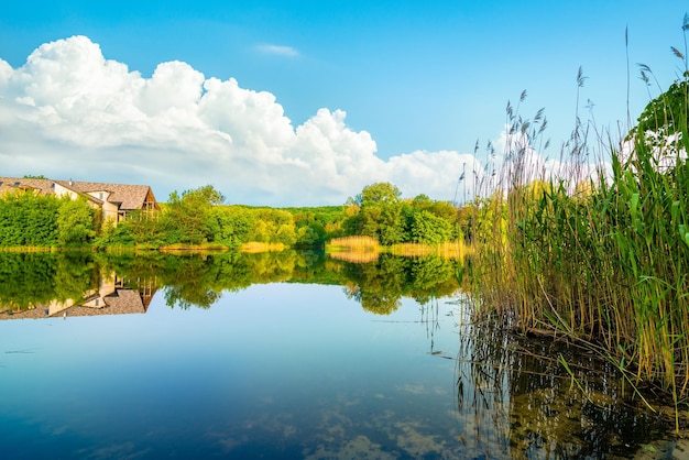 Giornata di sole sul fiume