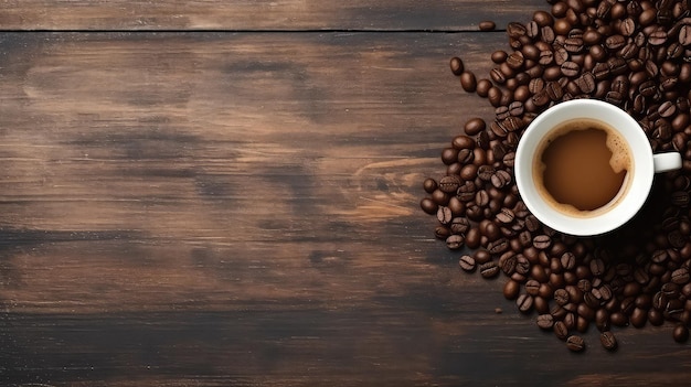 Giornata internazionale del caffè bandiera del caffè produzione globale di caffè