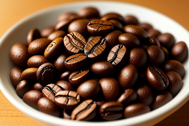 Giornata internazionale del caffè I chicchi di caffè di alta qualità vengono macinati per ottenere un caffè delizioso