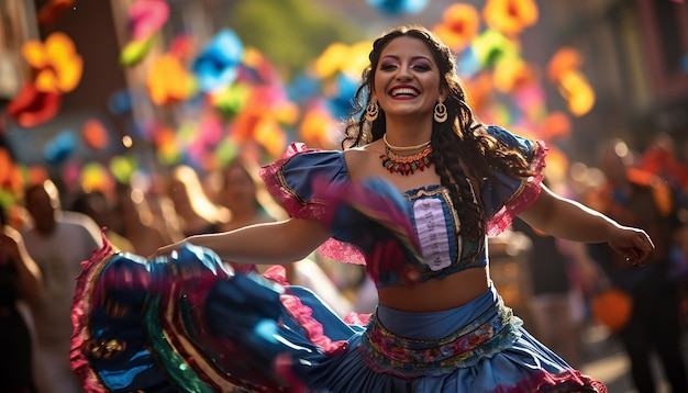 Giornata internazionale del Messico felice e celebrazione fotografia di ritratto Celebrazione della festa nazionale th