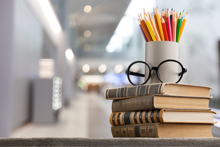 Foto giornata internazionale insegnanti lavagna libri brasile