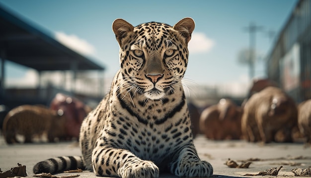 Giornata mondiale degli animali fotografia carina ed editoriale