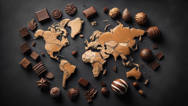 Giornata mondiale del cioccolato IA generativa