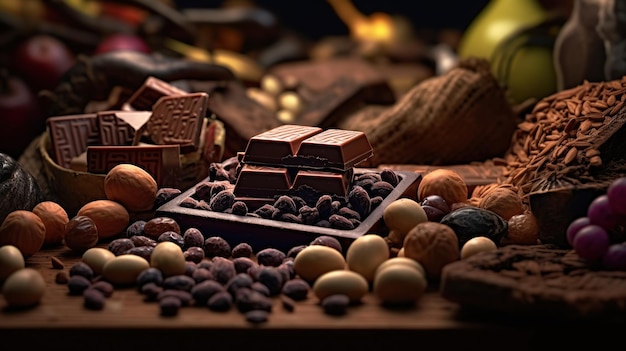 Giornata mondiale del cioccolato IA generativa