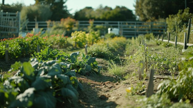 Giornata mondiale del giardino lussureggiante e ricco di piante fiorenti