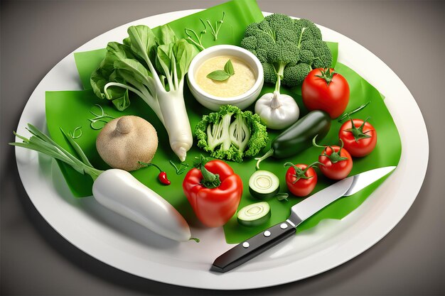 Giornata mondiale dell'alimentazione o concetto di giornata vegetariana