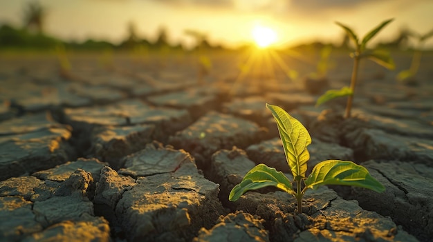 Giornata mondiale dell'ambiente concetto di prevenzione della siccità