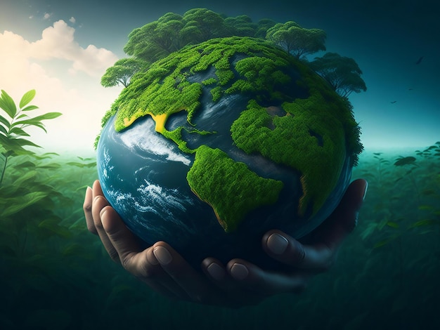 Giornata Mondiale dell'Ambiente Giornata Mondiale della Terra Importanza di proteggere la Natura Ambiente terra a portata di mano