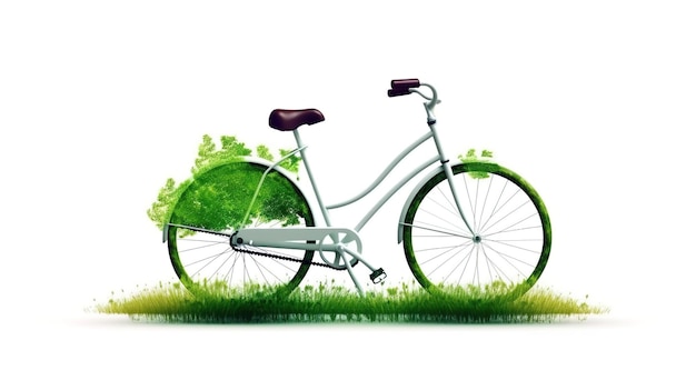 Giornata mondiale della bicicletta Go Green Save Environmentx9