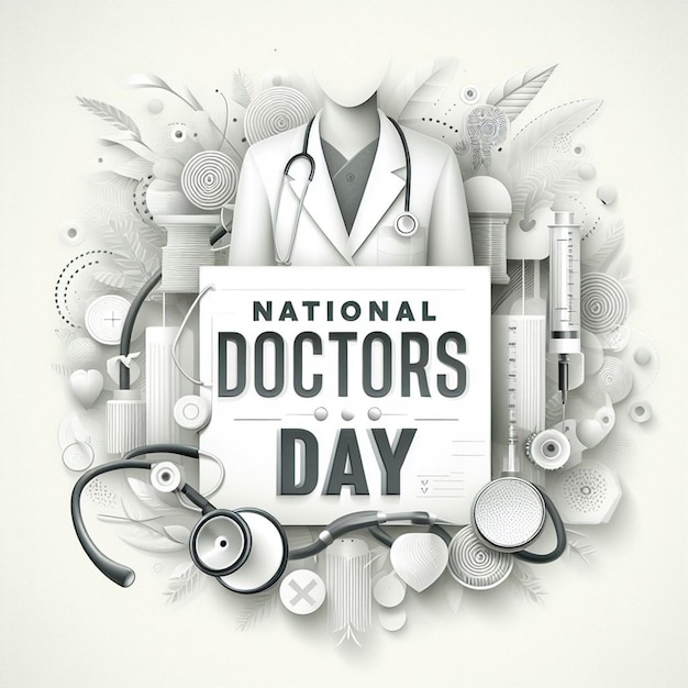 Giorno dei medici Poster Flyer Banner e foto gratuite del giorno dei medici