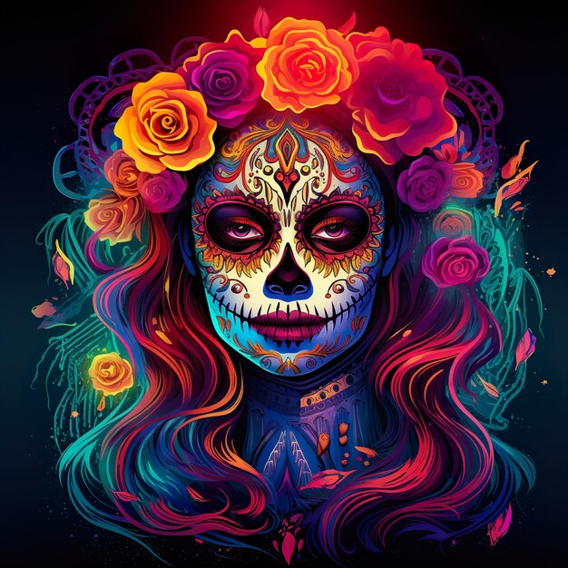 giorno dei morti di calavera catrina