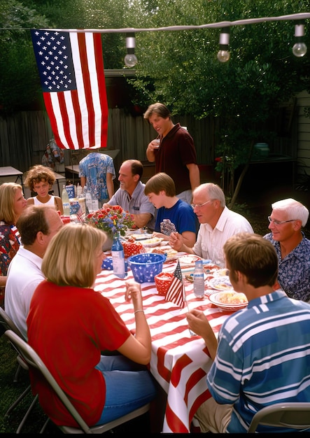 giorno dell&#39;indipendenza americana