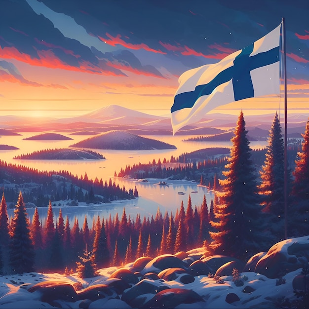 GIORNO dell'indipendenza della Finlandia