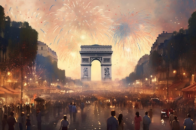 Giorno della Bastilla Festa nazionale francese