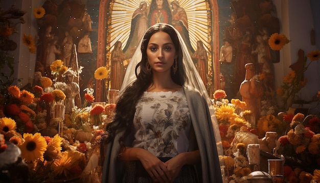 giorno di tutti i santi nell'iperrealismo messicano