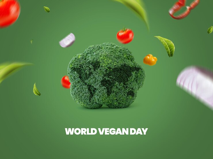 Foto giorno mondiale delle verdure giorno mondiale dei vegani progettazione dei manifesti della giornata vegana giornata mondiale dei vegani