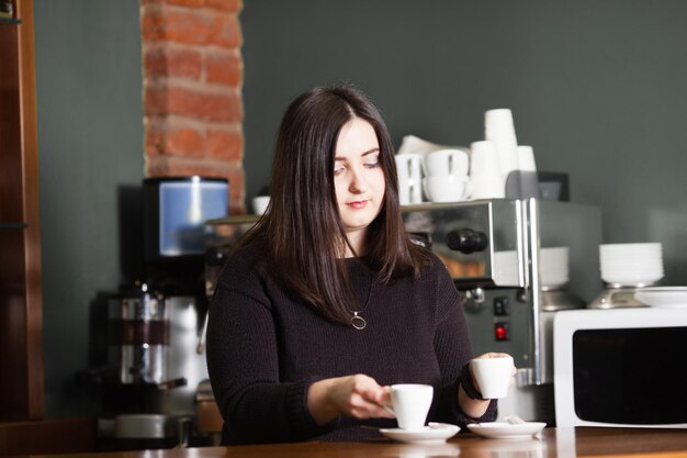 Giovane barista