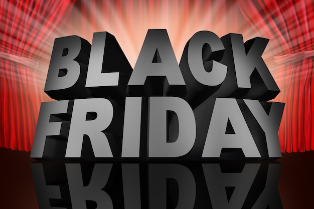 Giovane donna che compra online il Black Friday