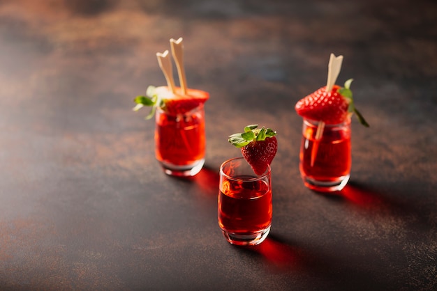 Girato con vodka alla fragola