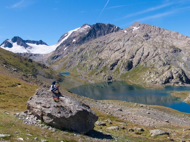 Glacier de saint sorlin col de la croix de fer savoie FRANCIA