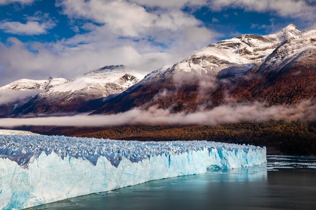 Glacier Perito Moreno National Park in autunno Argentina Patagonia