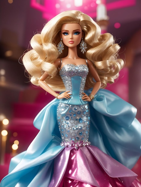 Glamour Sfarzo e Grinta L'epica trasformazione di Barbie in una splendida star del cinema