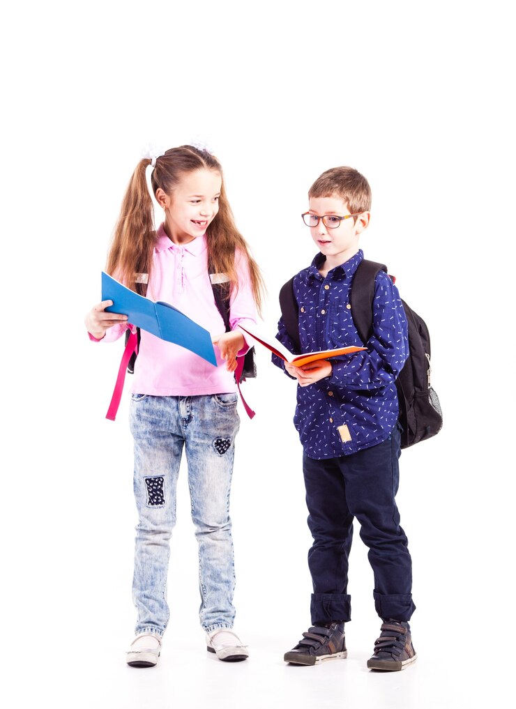 Gli alunni sono pronti per la scuola