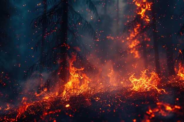 Gli incendi: la furia che affronta gli incendi