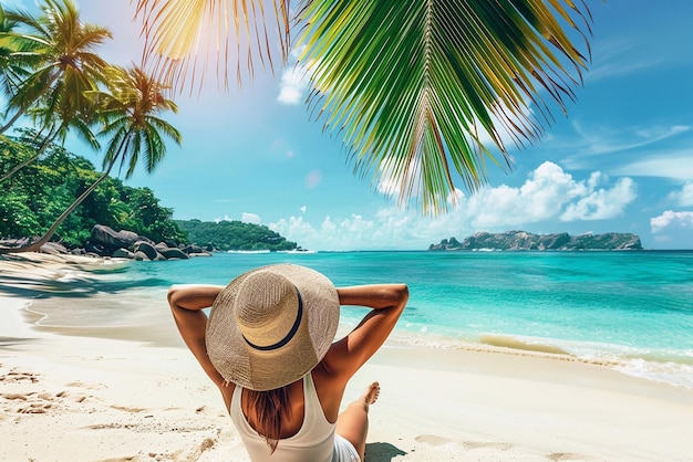 Gli ombrelli, gli occhiali da sole ecc. sono ottimi per assorbire l'abbronzatura sulla spiaggia durante i viaggi estivi.