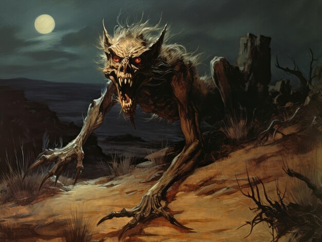 Gli orribili incubi di El Chupacabra che scopre il demone coyote mangiatore di capre nella spaventosa De
