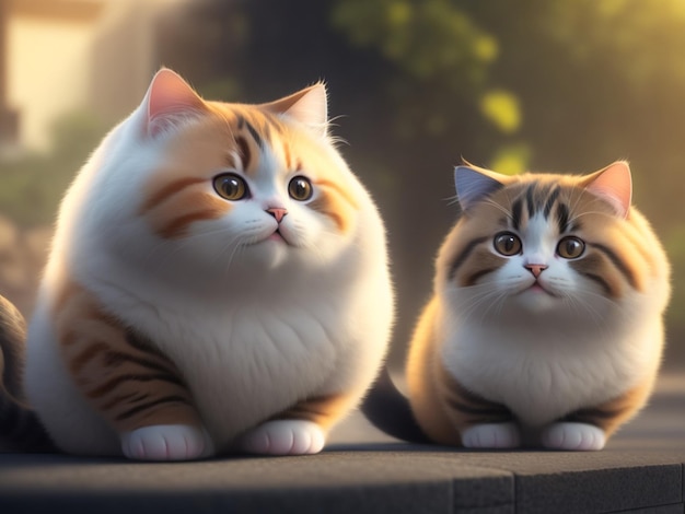 Gli sfondi dei gatti provengono dagli sfondi dei gatti grassi del film
