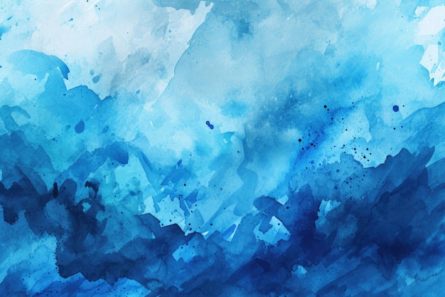 Glistening Sky Abstract Watercolor Background Illustration