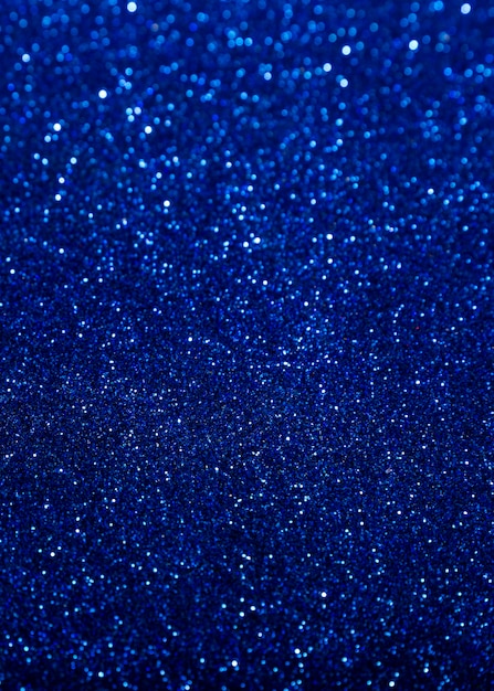 Glitter blu brillante