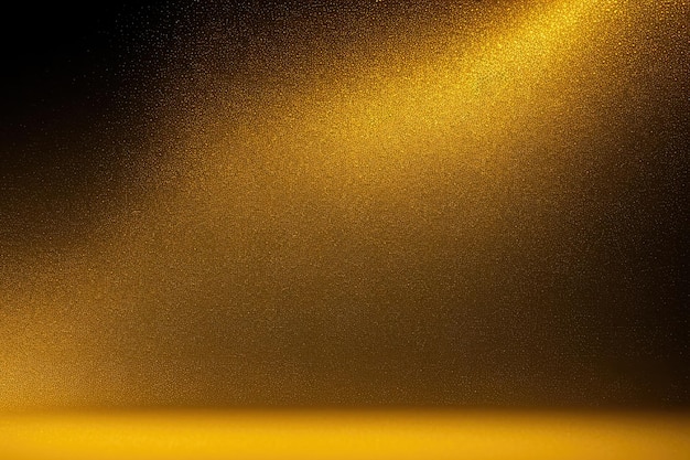 Glitter oro vintage sfondo luci generativo ai