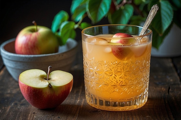 Glowing Glass of Orchard Apple Bliss (Vetro luminoso della benedizione del frutteto)