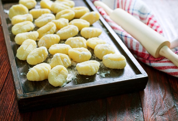 Gnocchi di patate crude