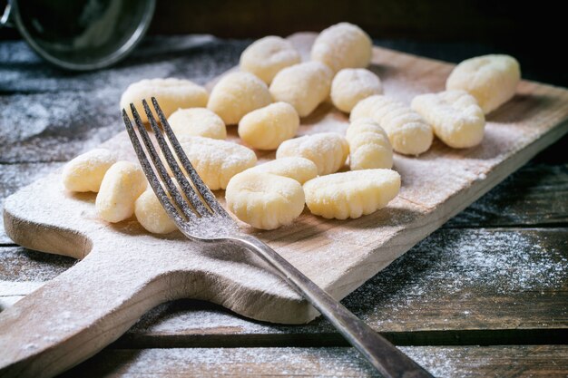 Gnocchi di patate crudi