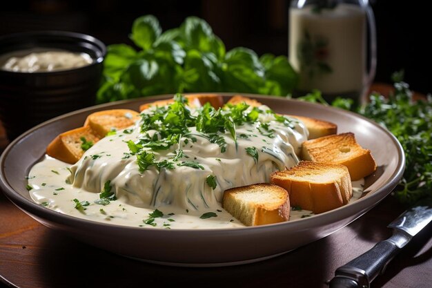 Gnocchi in salsa a crema di Gorgonzola