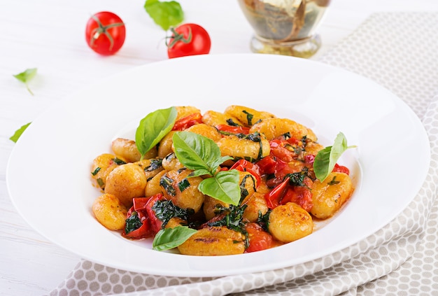 Gnocchi in stile rustico