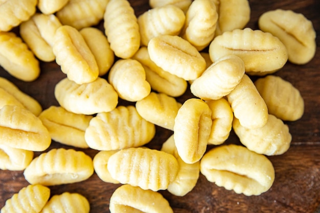 gnocchi pasta patate cucina italiana fresca pasto sano cibo spuntino dieta sul tavolo