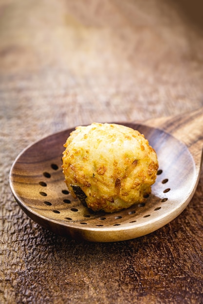 Gnocco di patate fatto in casa, tipico dolce vegetariano brasiliano