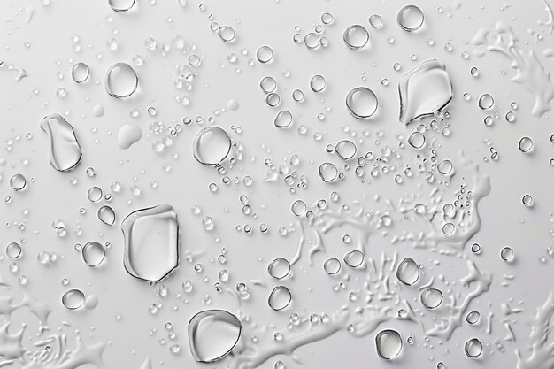gocce d'acqua su uno sfondo bianco gocce di acqua su uno sfonto bianco goccie d'acqua