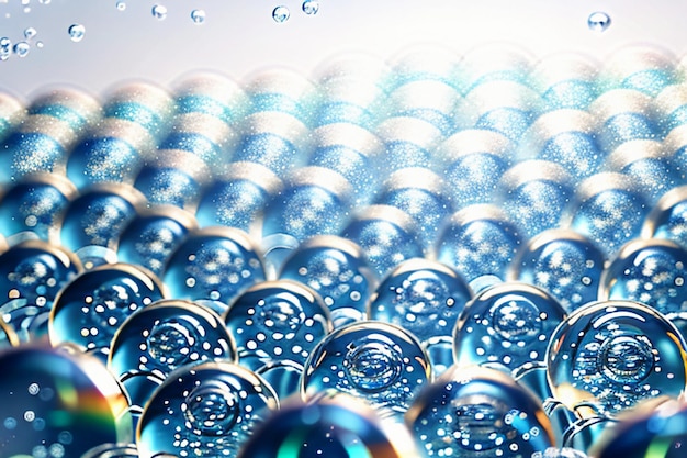 goccioline d'acqua bolla particelle lucido business tecnologia sfondo materiale di progettazione carta da parati