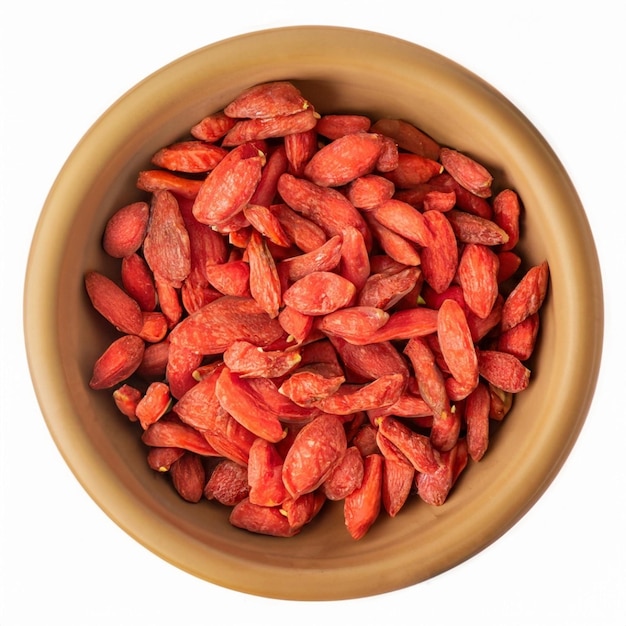 Goji essiccato rosso superfood sano