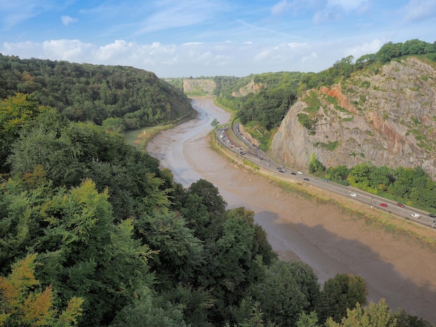 Gola del fiume Avon a Bristol