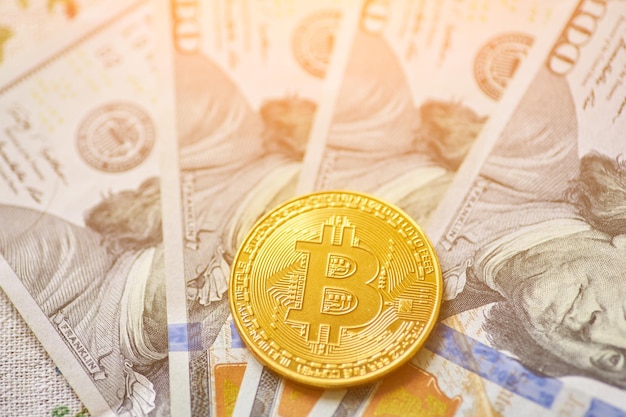 Golden Bitcoin su dollari USA