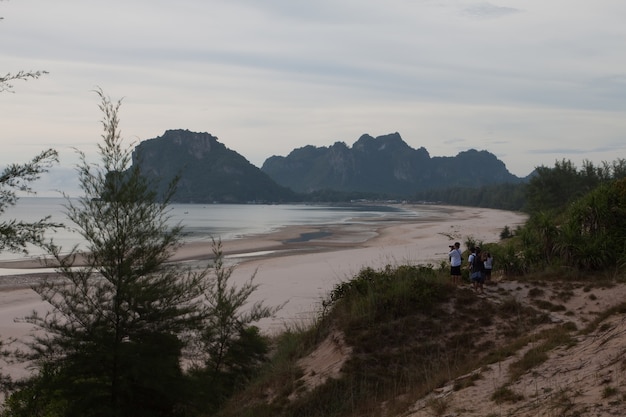 Golfo della Thailandia nel sud.