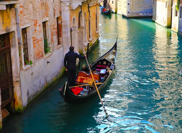 Gondola a Venezia, Italia