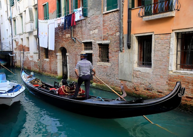 Gondola a Venezia, Italia